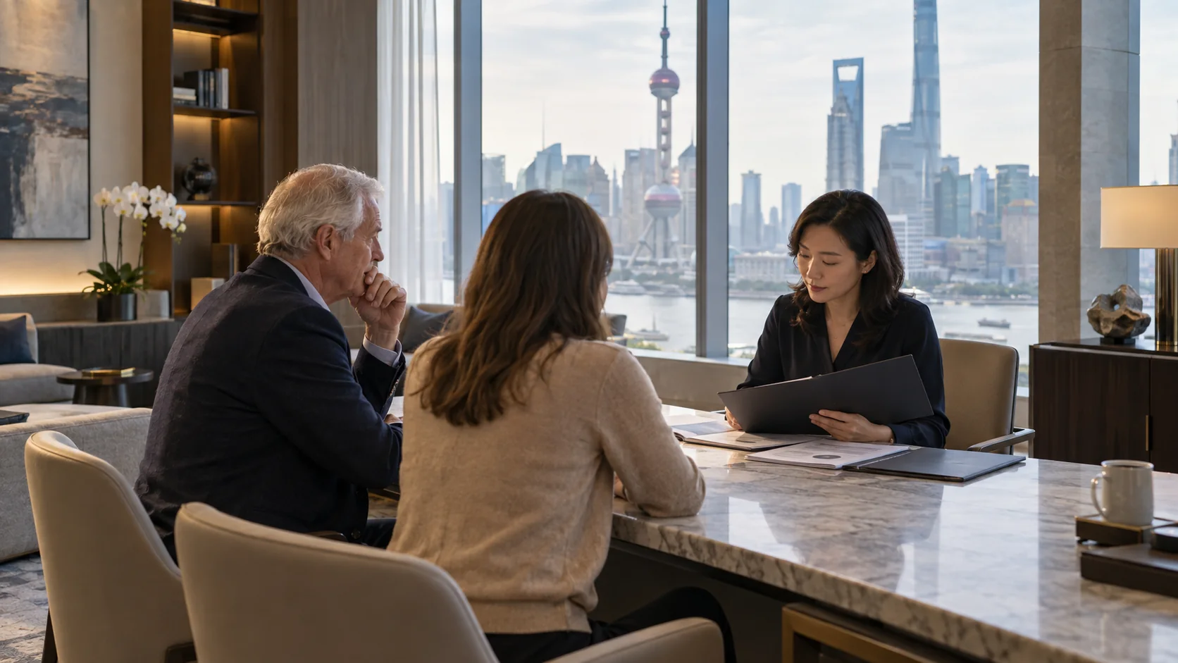 Illustrative patient planning conversation in Shanghai